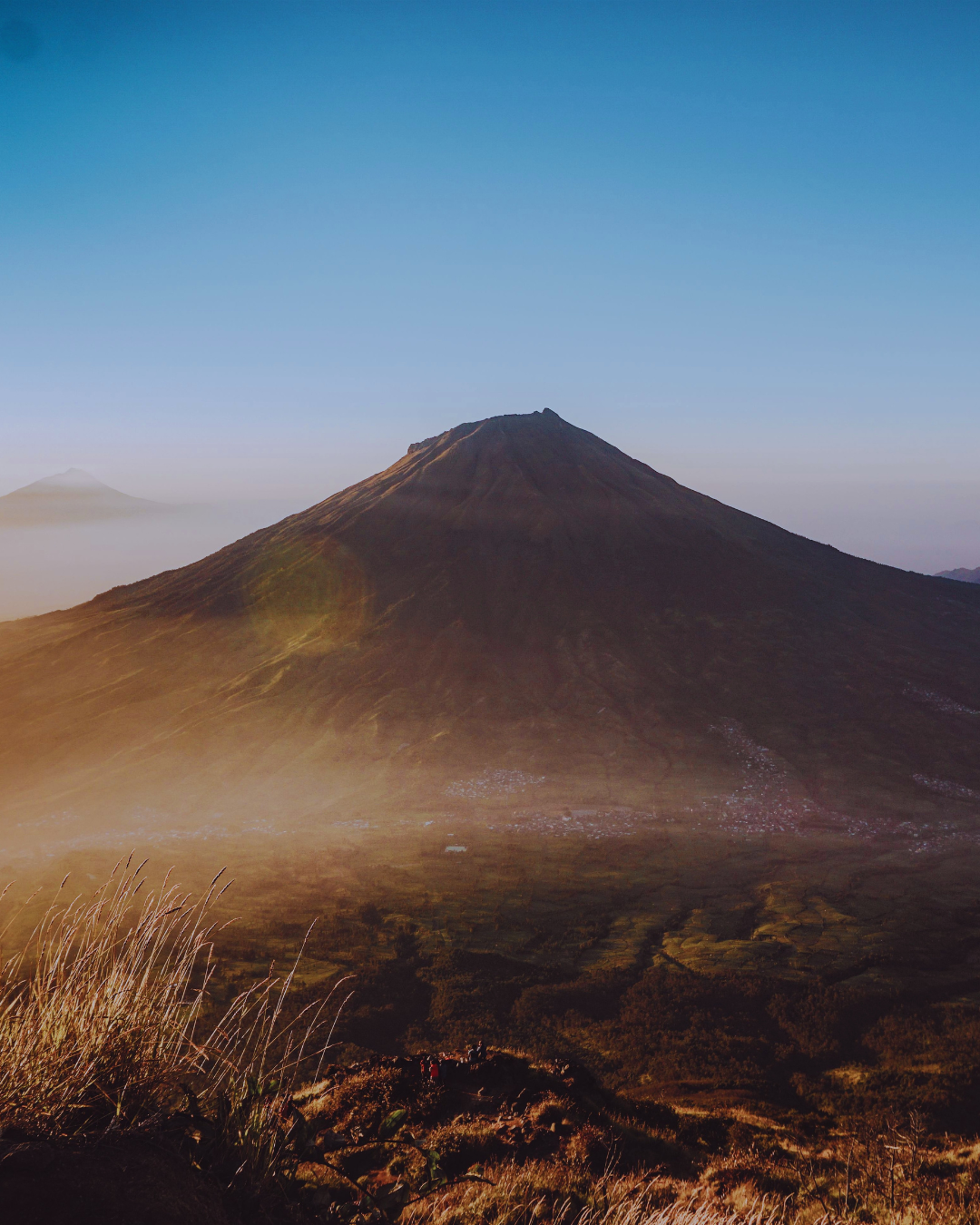 Pemandangan Gunung Sumbing